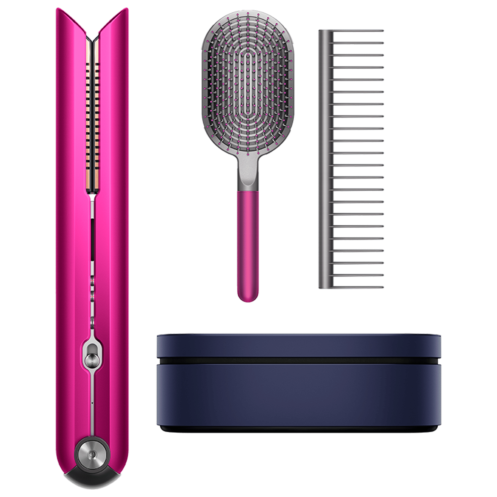 Hair straightener shop brush dyson